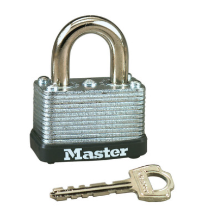 Master Lock 22D Warded Padlock, 1-1/2-inch wide, Silver
