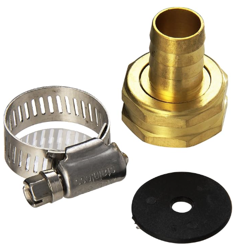 MINTCRAFT GB958F3L Female End Repair Brass Hose, 5/8 to 3/4-Inch