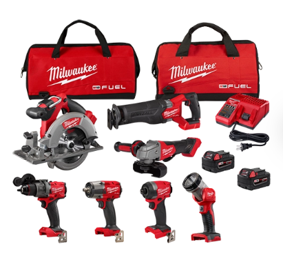 Milwaukee M18 FUEL™ 7-Tool Combo Kit - 3697-27