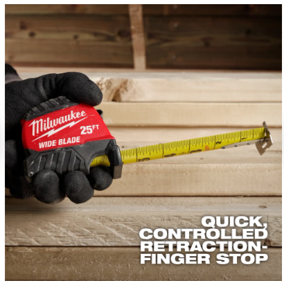 Milwaukee 30ft Wide Blade Tape Measure - 48-22-1230