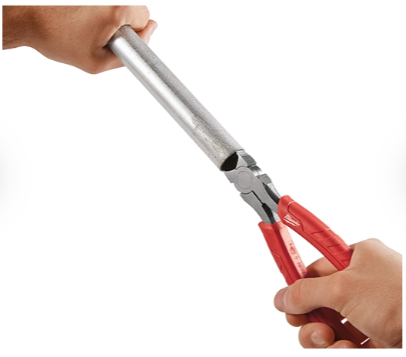Milwaukee 8" Comfort Grip Diagonal Cutting Pliers - 48-22-6108