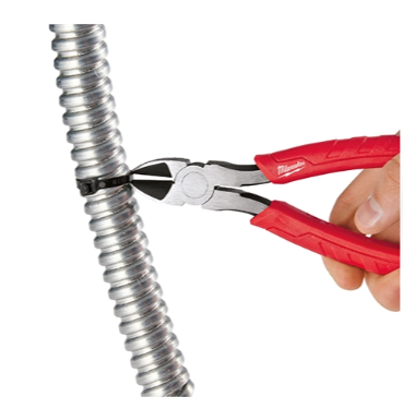 Milwaukee 8" Comfort Grip Diagonal Cutting Pliers - 48-22-6108