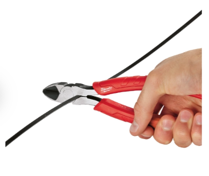 Milwaukee 8" Comfort Grip Diagonal Cutting Pliers - 48-22-6108