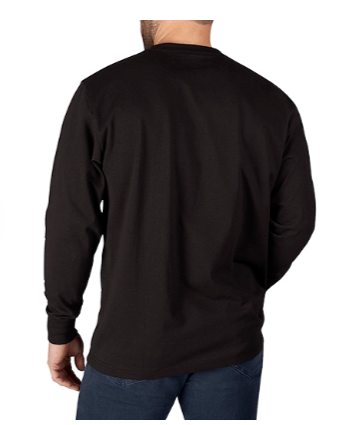 Milwaukee Heavy Duty Pocket T-Shirt - Black Long Sleeve - 602B