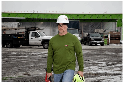 Milwaukee Heavy Duty Pocket T-Shirt - Black Long Sleeve - 602B