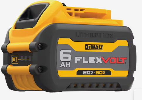Dewalt 20V MAX*/60V MAX* FLEXVOLT® 6Ah Battery - DCB606