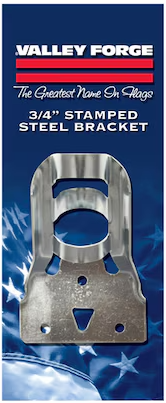 Valley Forge 5 in. L Steel Flag Pole Bracket - SB2-1