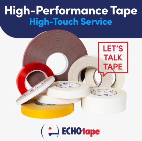 ECHOtape FS-G7736 | All Weather Lamtec WMP-50 Facing Tape | Metal Building Insulation Tape | White Seam and Repair Tape | Cold Weather Acrylic Adhesive | Contractor Tape | 2.83 in x 50 yds