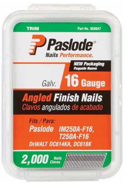Paslode 650047 2 in. Finish Nail; 16 Gauge