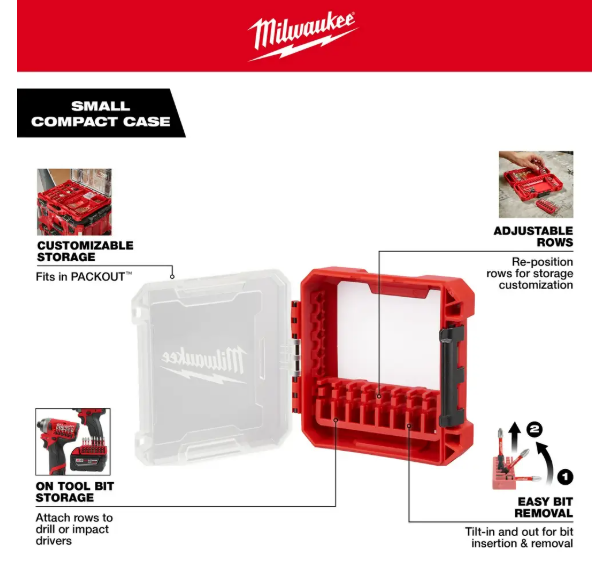 Milwaukee SHOCKWAVE Impact Duty Driver Bit Set - 13 Piece -- 48-32-4035