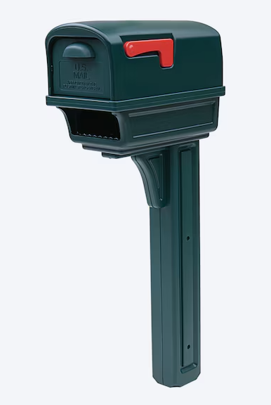 Architectural Mailboxes Gentry Plastic Post & Box Kit
