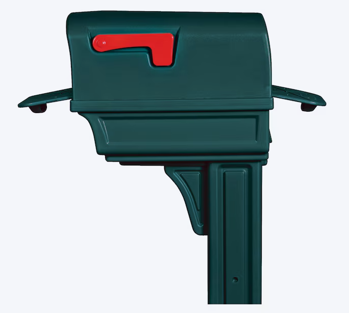Architectural Mailboxes Gentry Plastic Post & Box Kit