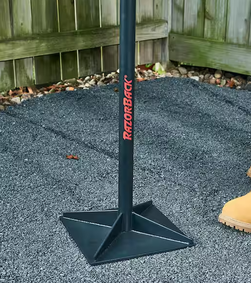 Razor-Back 10 in. x 10 in. Steel Tamper --