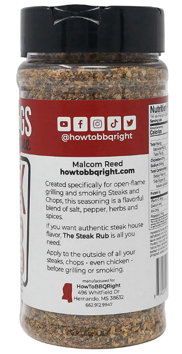 Killer Hogs Steak Rub, 11 oz