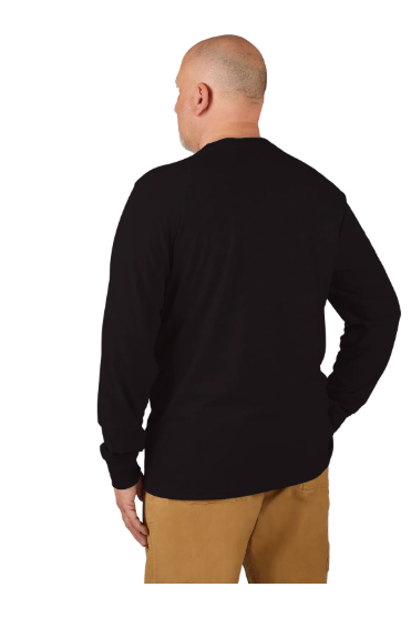 Milwaukee Tools Hybrid Long Sleeve Work T-Shirt - Black 604B