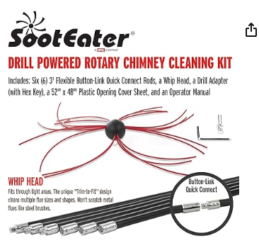 SootEater RCH205-B Chimney Cleaning System