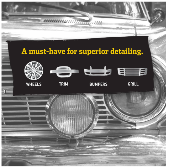 Tub O'Towels HD Chrome Wipes -- 2098275