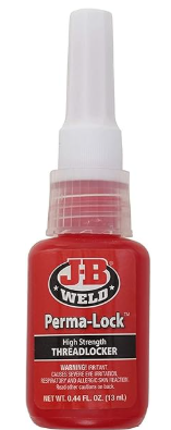 J-B Weld 27113 Perma-Lock High Strength Threadlocker - Red