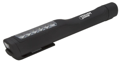 Power Zone - LED Pocket Light Assorted (Black or Red)