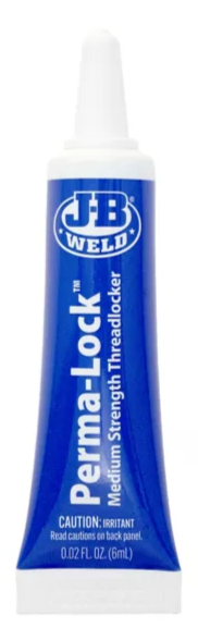 J-B Weld 6 mL Perma-Lock Blue Thread Locker