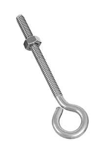 National Hardware N221-606 2161BC Eye Bolt in Stainless Steel, 1/4" x 4"