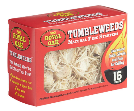 Royal Oak Tumbleweeds Natural Fire Starters 16-Count
