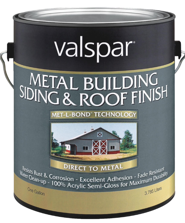 Valspar - 1Gallon - Metal Roof Siding Finish - Direct to Metal