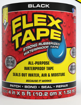 Flex Seal - Flex Tape Rubberized Waterproof Tape