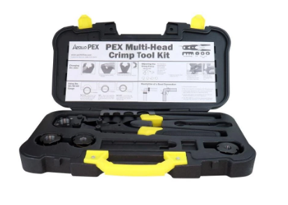 Apollo PEX 69PTKH0015K 3/8-inch - 1-inch Multi-Head Crimp Tool Kit