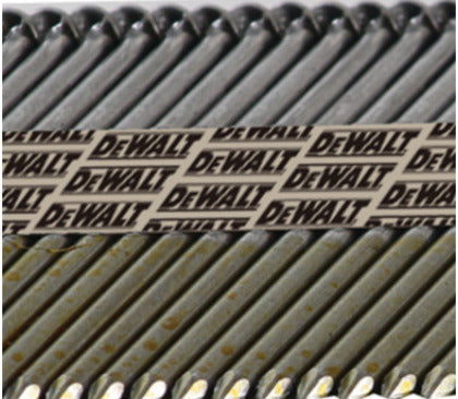 DEWALT DPT-10D120GFH Framing Nail, 3 in L, 30, Galvanized Steel, Round Head, Smooth Shank