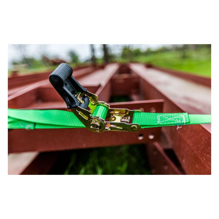 Fushion Grip 1" x 12' (4 Pack) Ratchet Strap with Magnetic Hooks - FG112