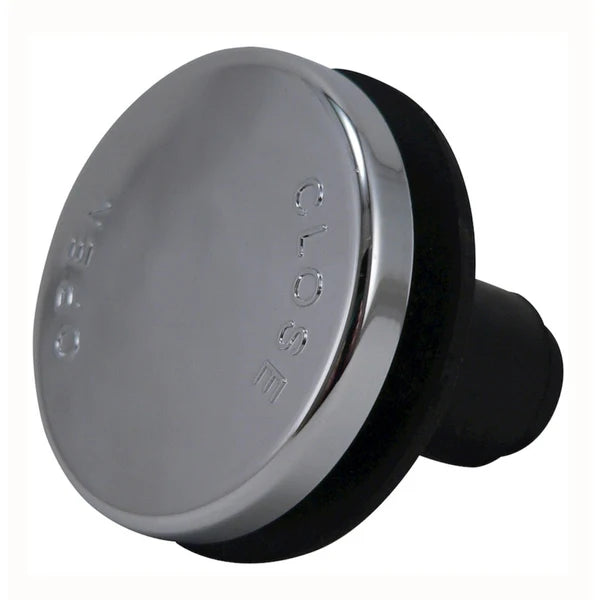 Plumb Pak PP863-50 -- Foot Lok Stopper 3/8 in. Chrome Plated Rubber Foot Lok Stopper