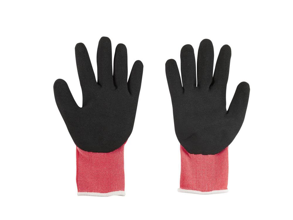 Milwaukee Cut Level 1 Nitrile Dipped Gloves LG - 12pk --- 48-22-8902B