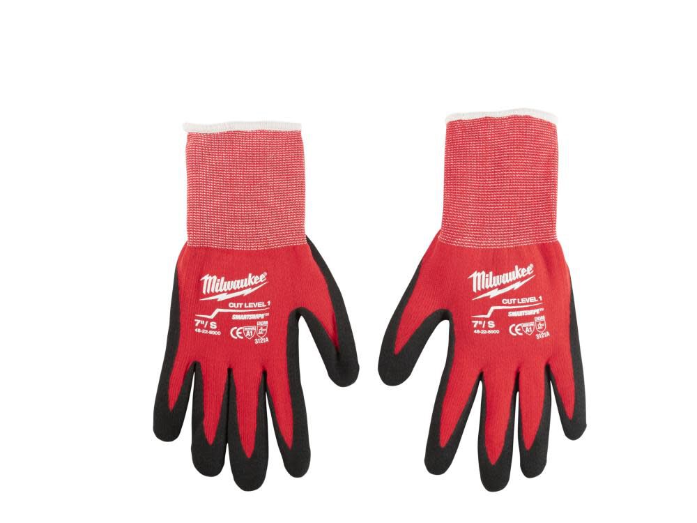 Milwaukee Cut Level 1 Nitrile Dipped Gloves XXL - 48-22-8904