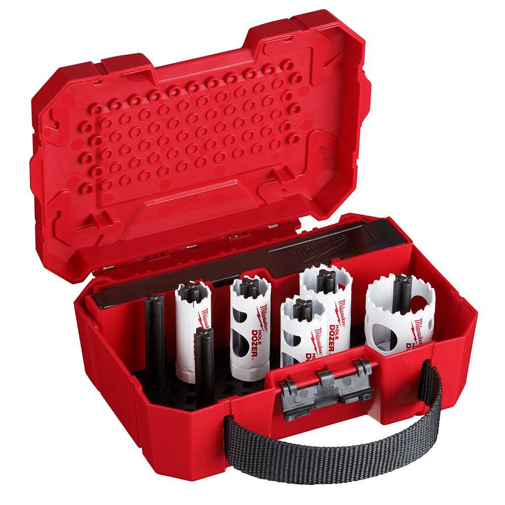 Milwaukee HOLE DOZER General-Purpose Hole Saw Kit - 9PC -- 49-22-4006/4005