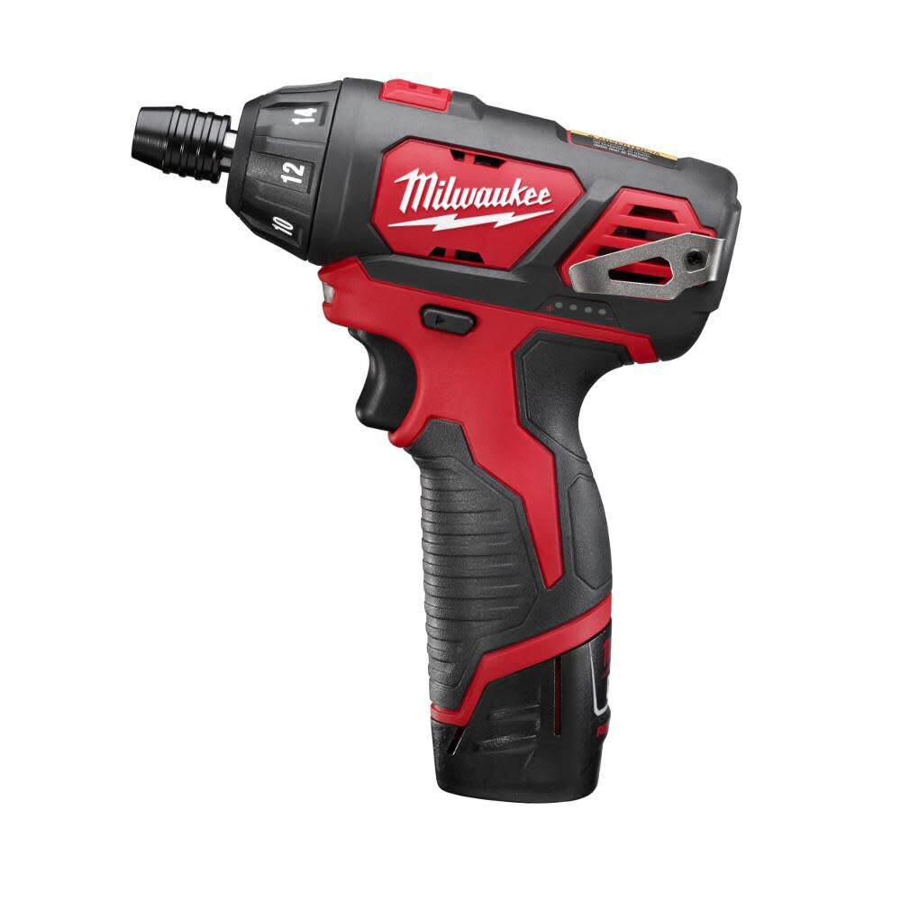 Milwaukee M12 1/4 in. Hex Screwdriver -- 2401-22
