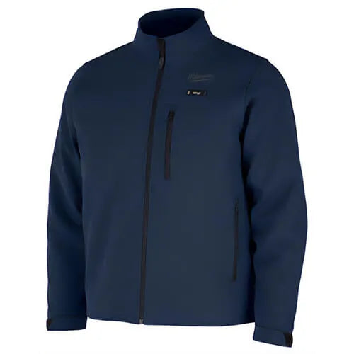 Milwaukee M12™ Heated ToughShell™ Jacket with M12™ Battery, Charger and USB-C Cable Wind/Water Resistant, Blue