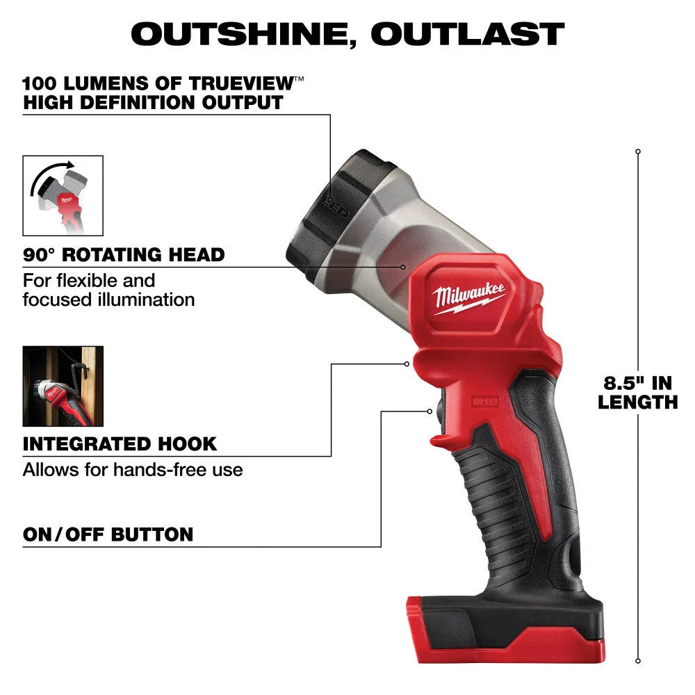 Milwaukee M18 4-Piece Combo Kit -- 2695-24