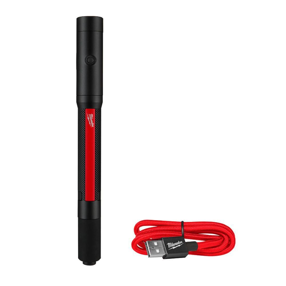 Milwaukee® Rechargeable 250L Penlight w/ Laser -- 2010R