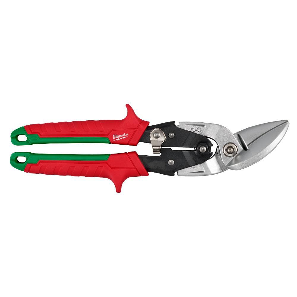 Milwaukee Right Cutting Offset Aviation Snips -- 48-22-4552/4522