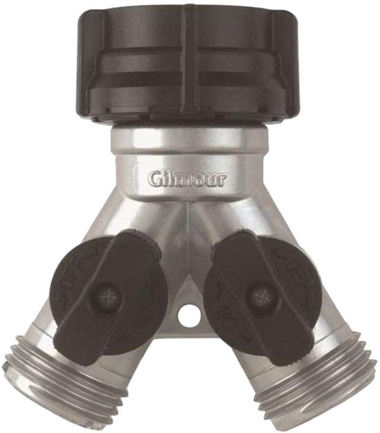 Gilmour Metal Dual Shut-Off Valve