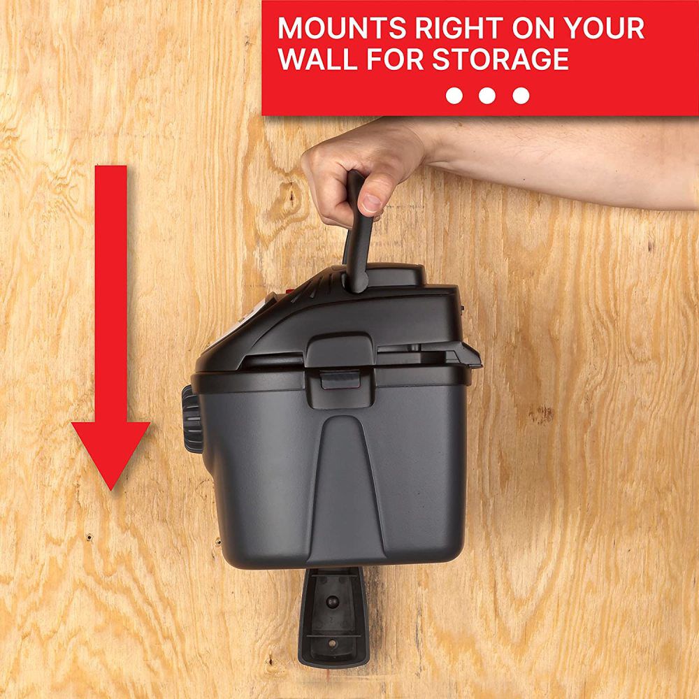 Shop Vac Micro Wet/Dry Vacuum 1 Gallon 1.0 Peak HP -- 2021005