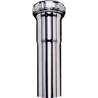 Plumb Pak PP12-6CP Pipe Extension Tube, 1-1/4 in, 6 in L, Slip-Joint, Brass, Chrome