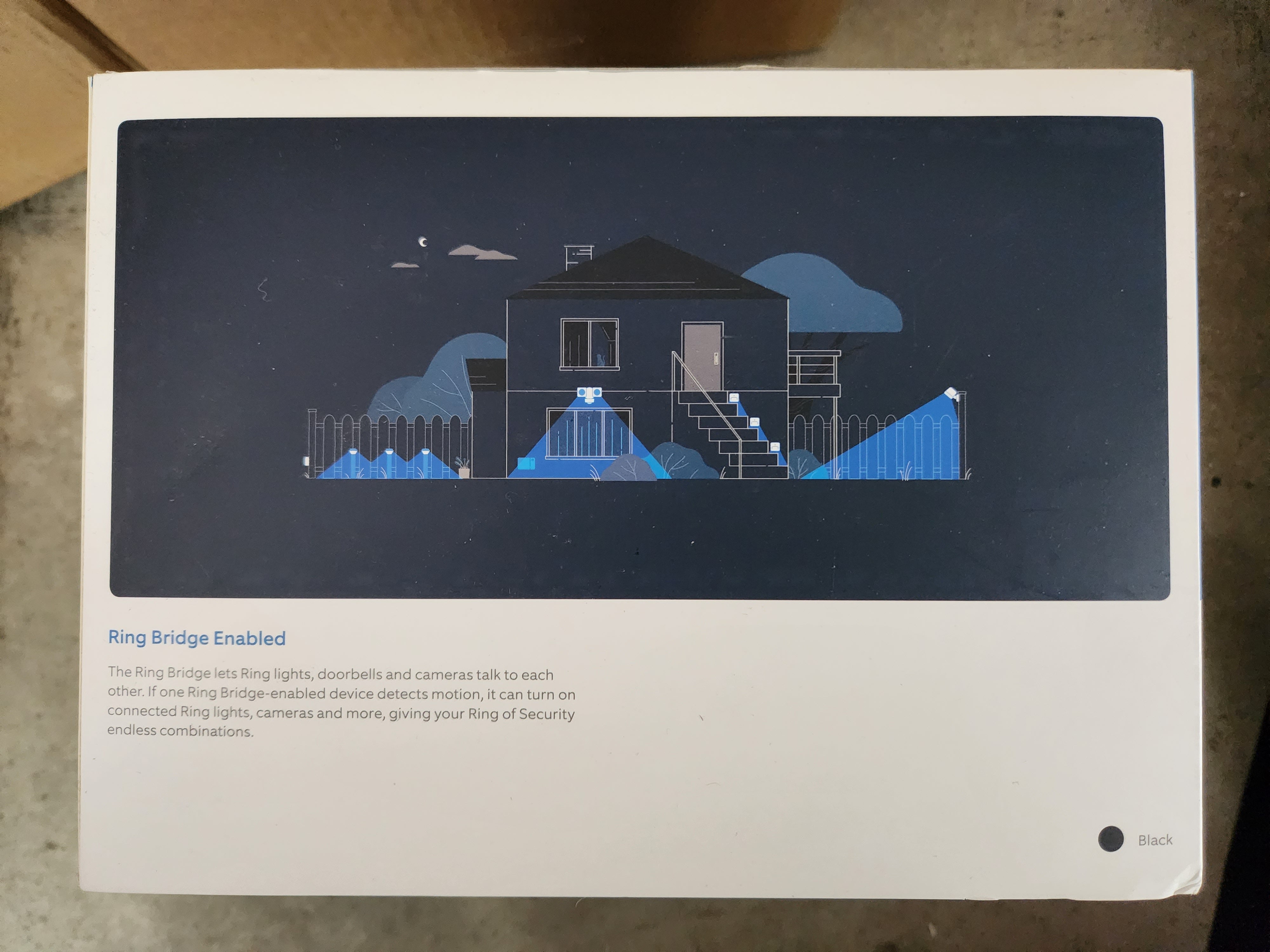 Ring Smart Lighting FLOODLIGHT WIRED (Black)