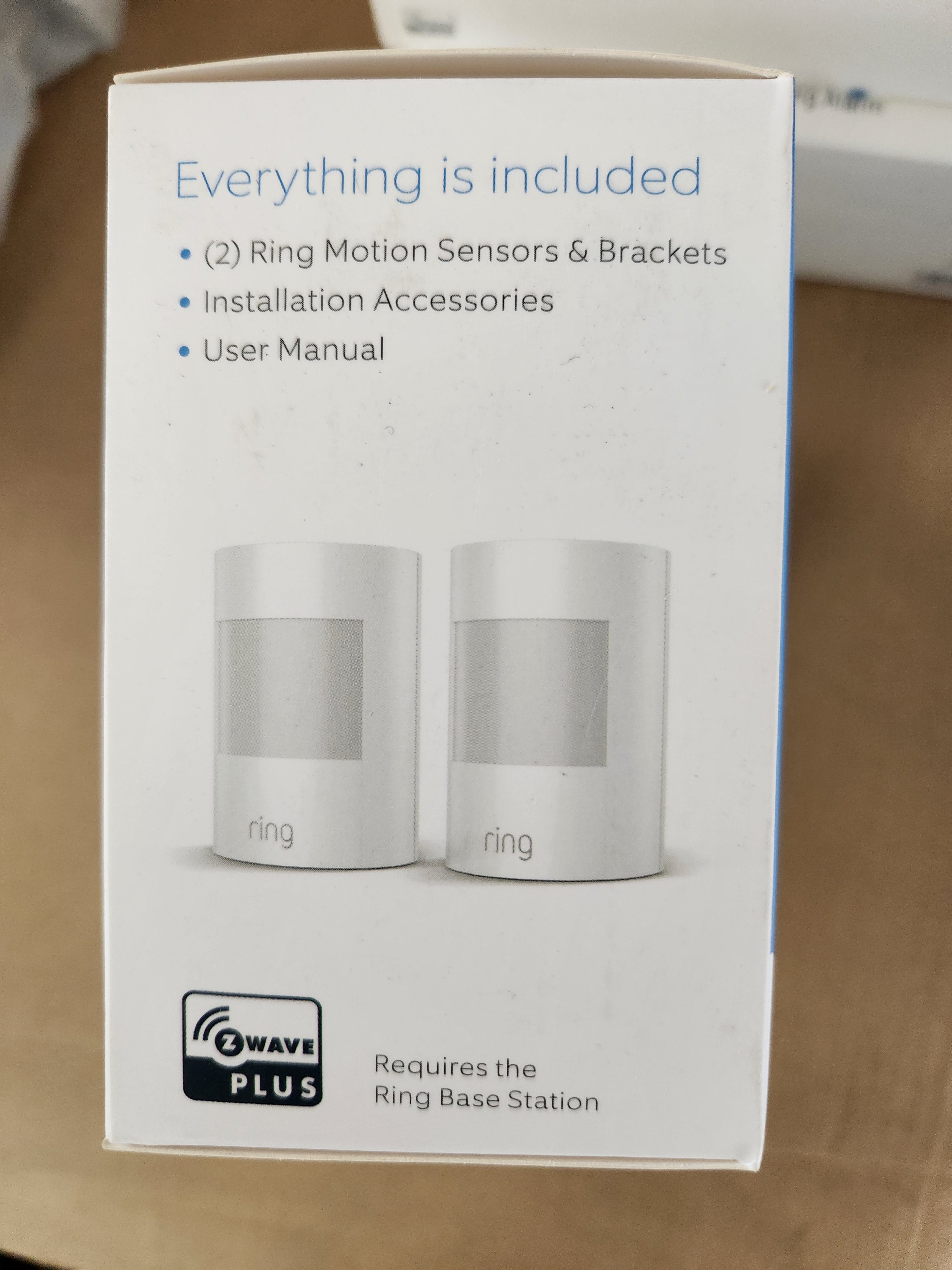 Ring Motion Detector 2pack for Ring Alarm (White)