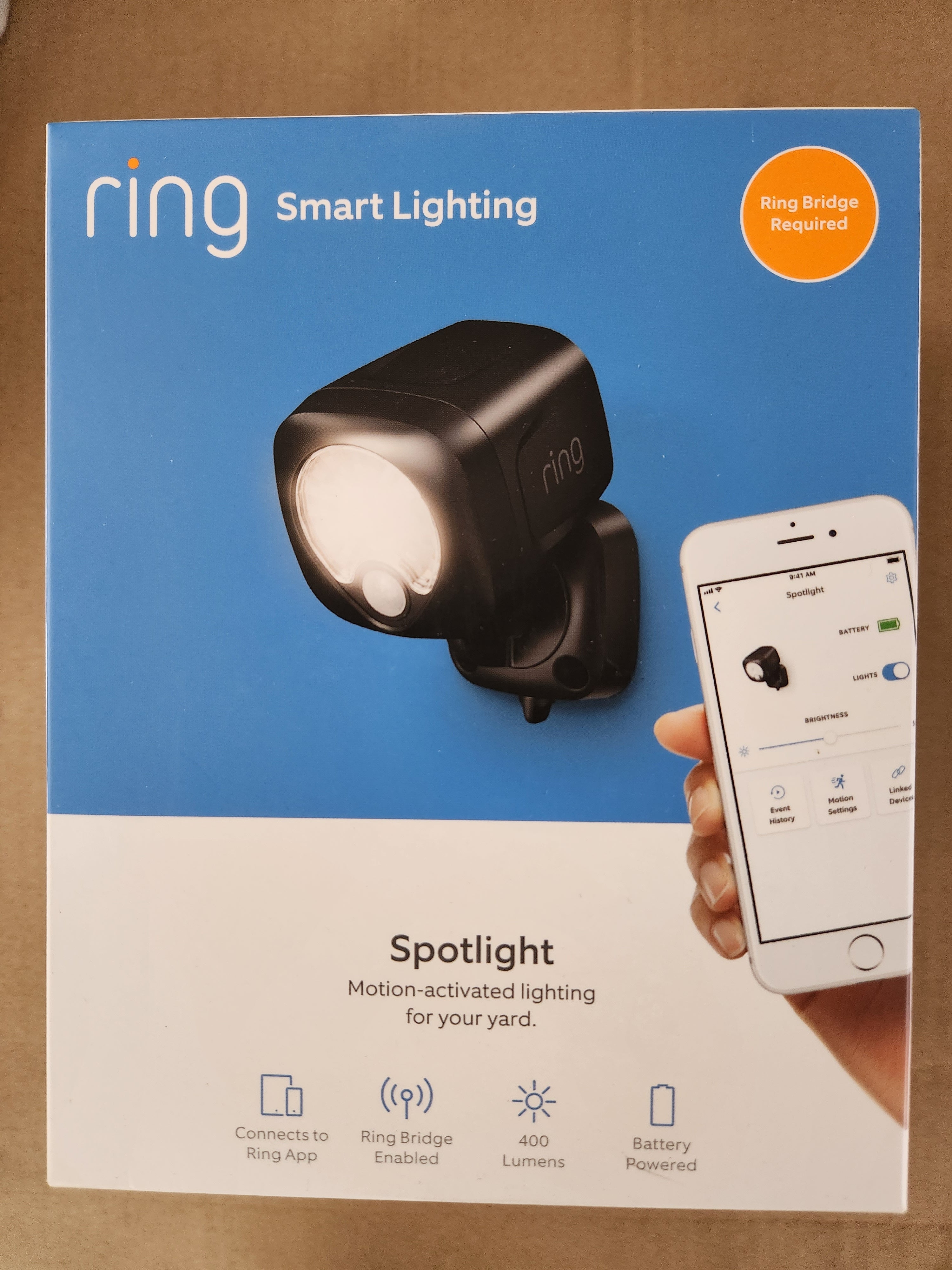 Ring Smart Lighting SPOTLIGHT (BLACK)