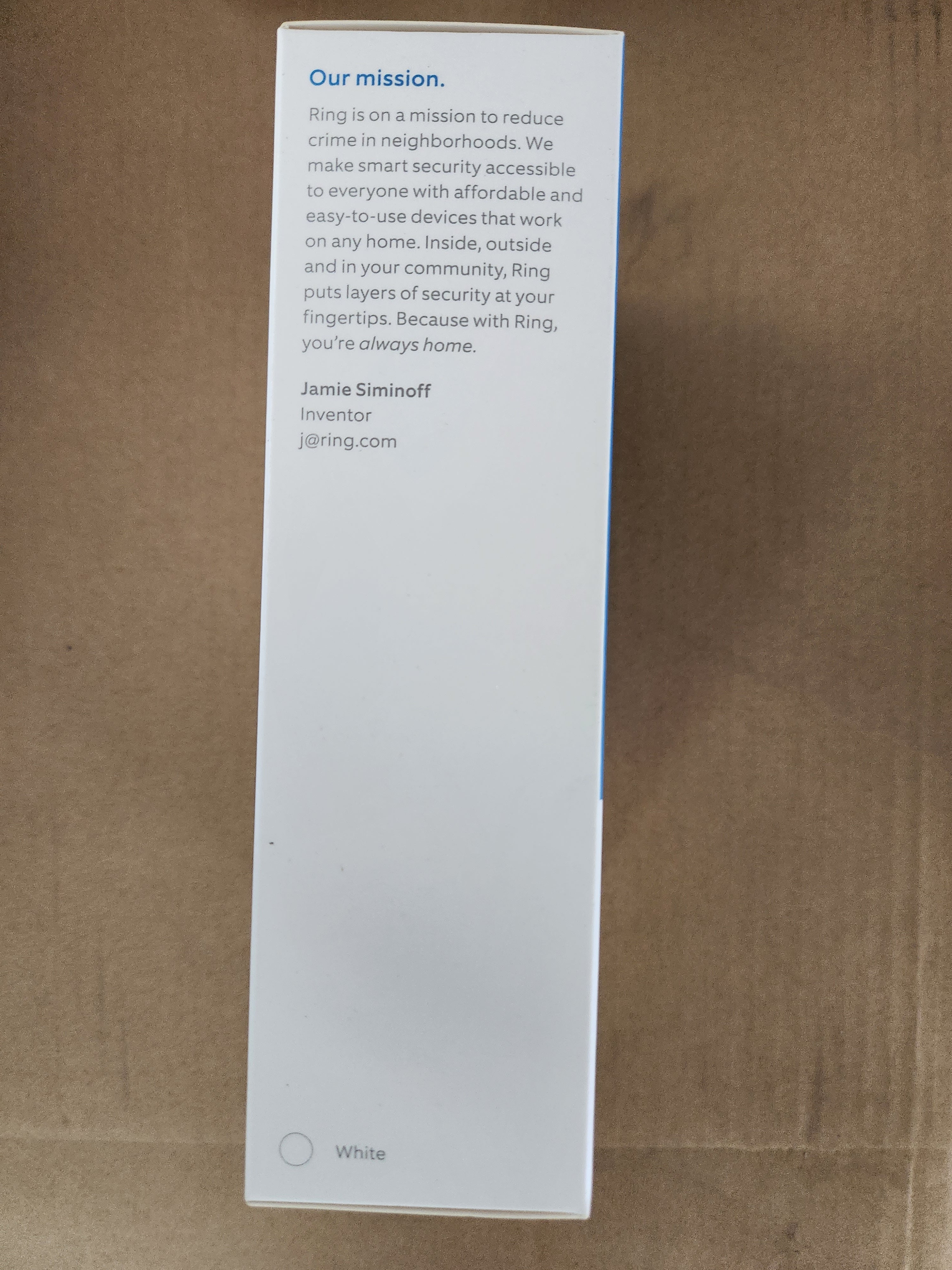 Ring Smart Lighting Ring Bridge (White)