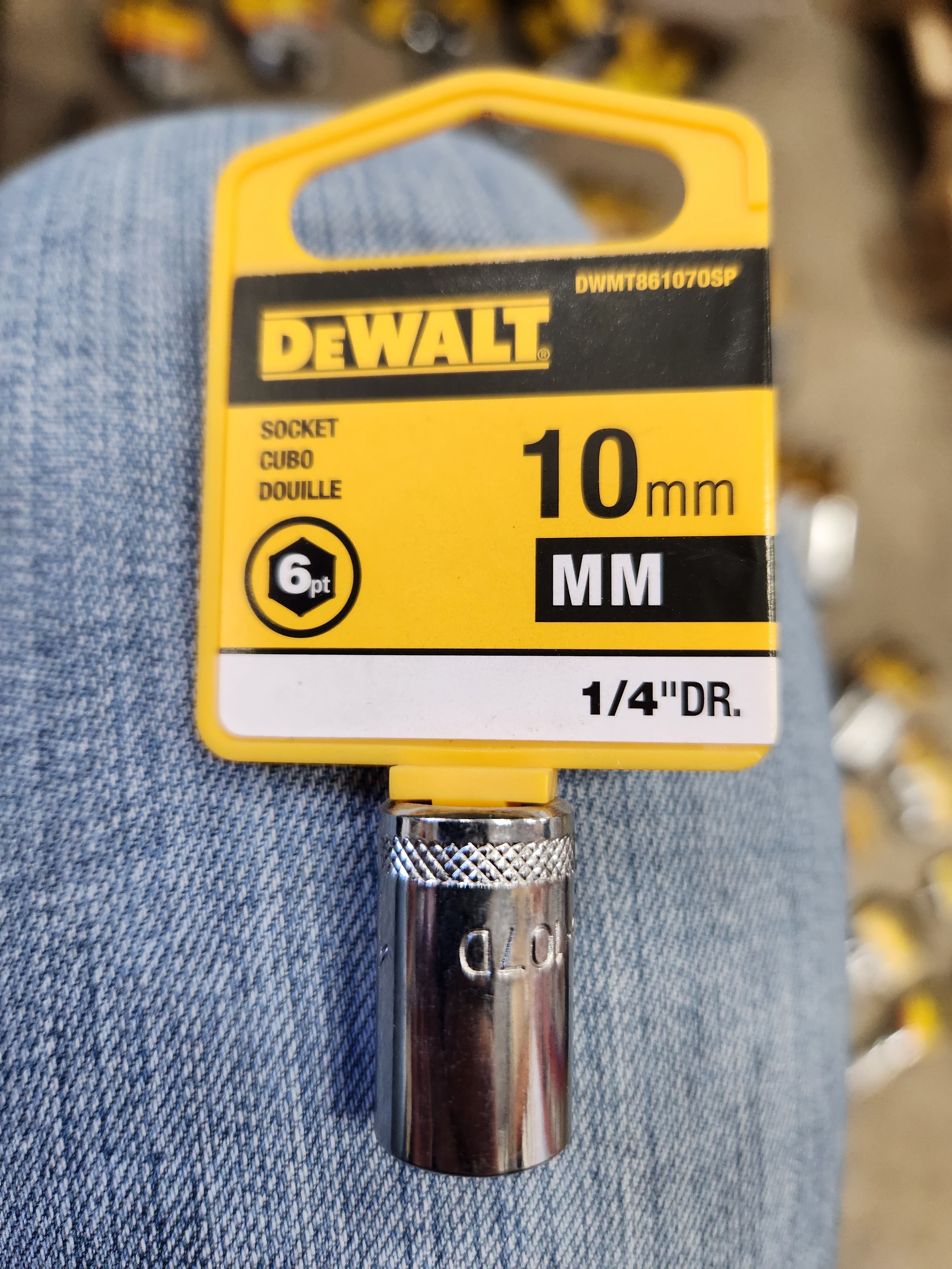 Dewalt Deep Sockets 6pt (Variety of sizes) (MM - Metric)