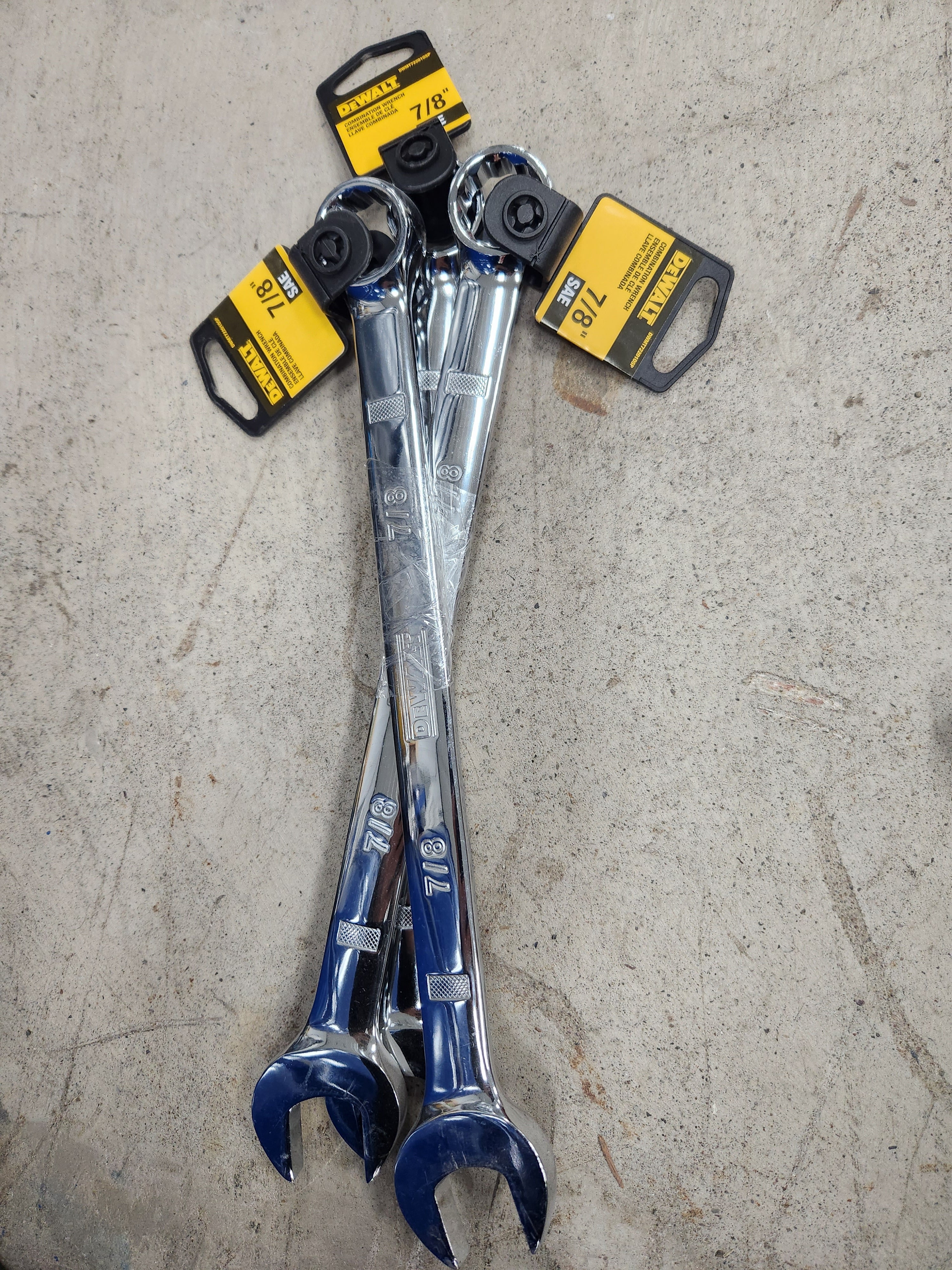 Dewalt Combination Wrenches (SAE - Standard)