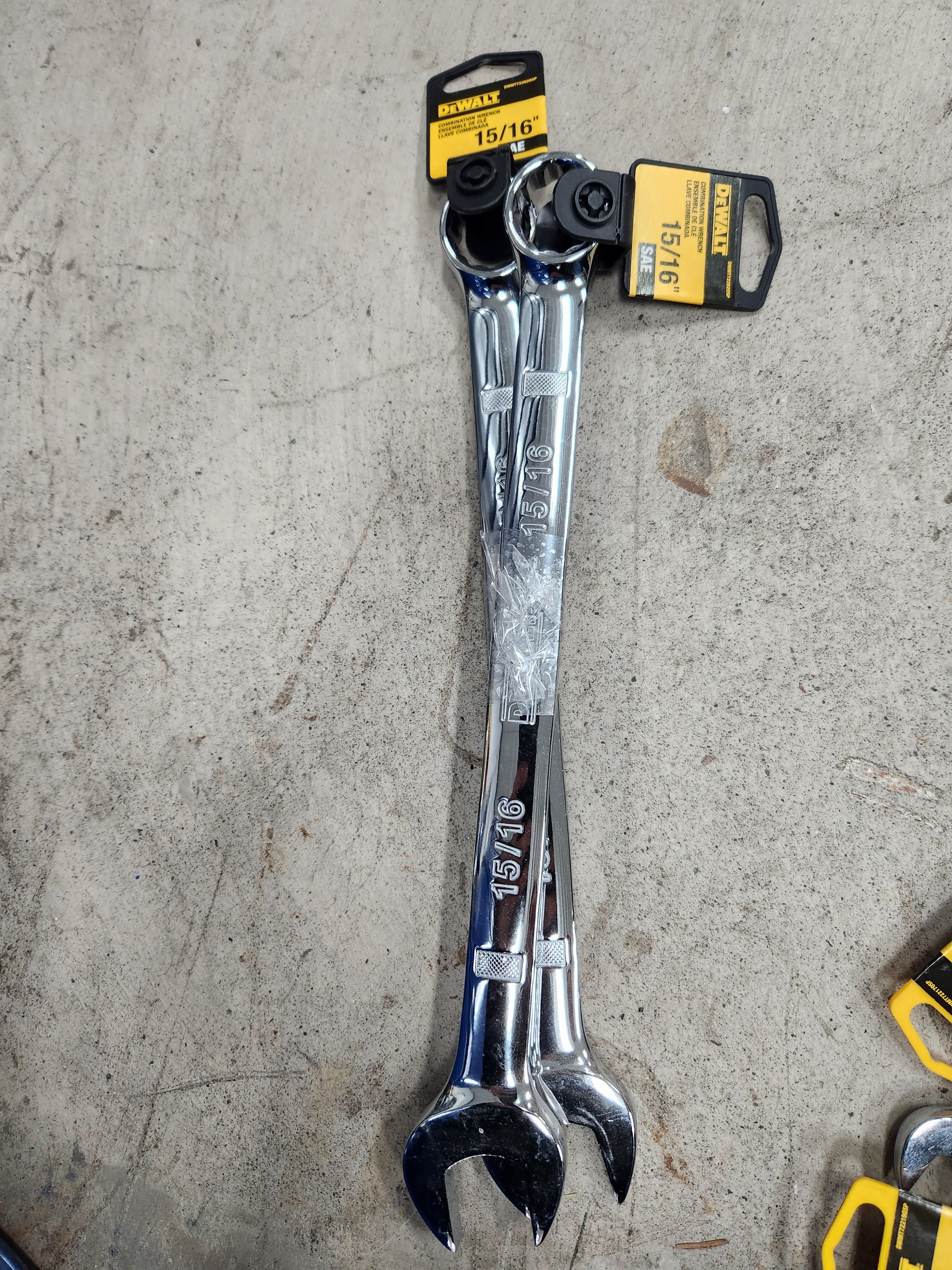 Dewalt Combination Wrenches (SAE - Standard)